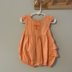 Gingham Tennessee Vols Outfit 12-18m